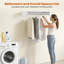 Séchoir à linge mural 32 ", support à linge en métal-1194028352