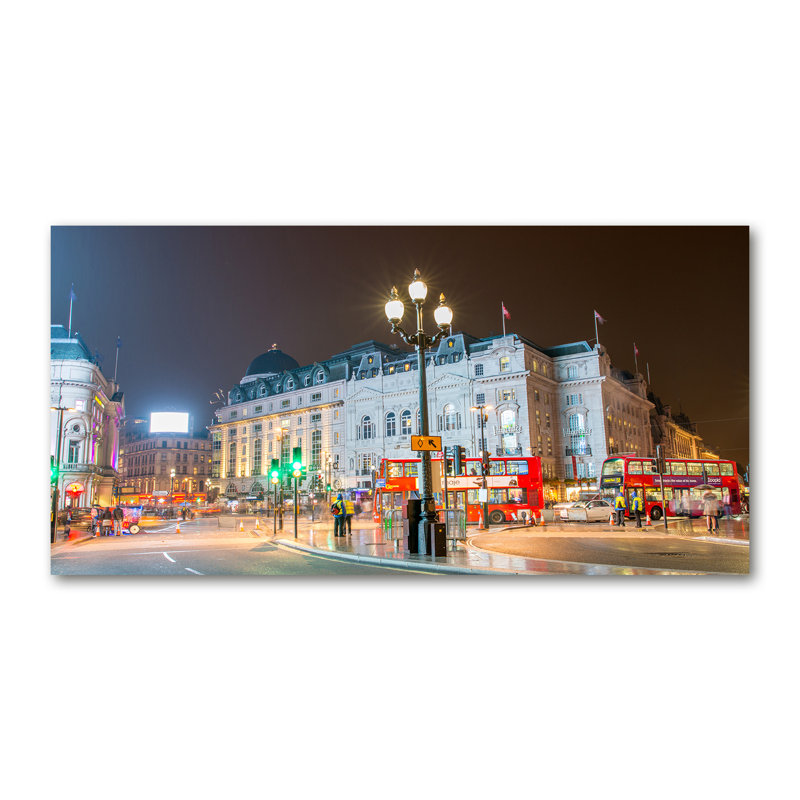 London By Night - Wrapped Canvas Print