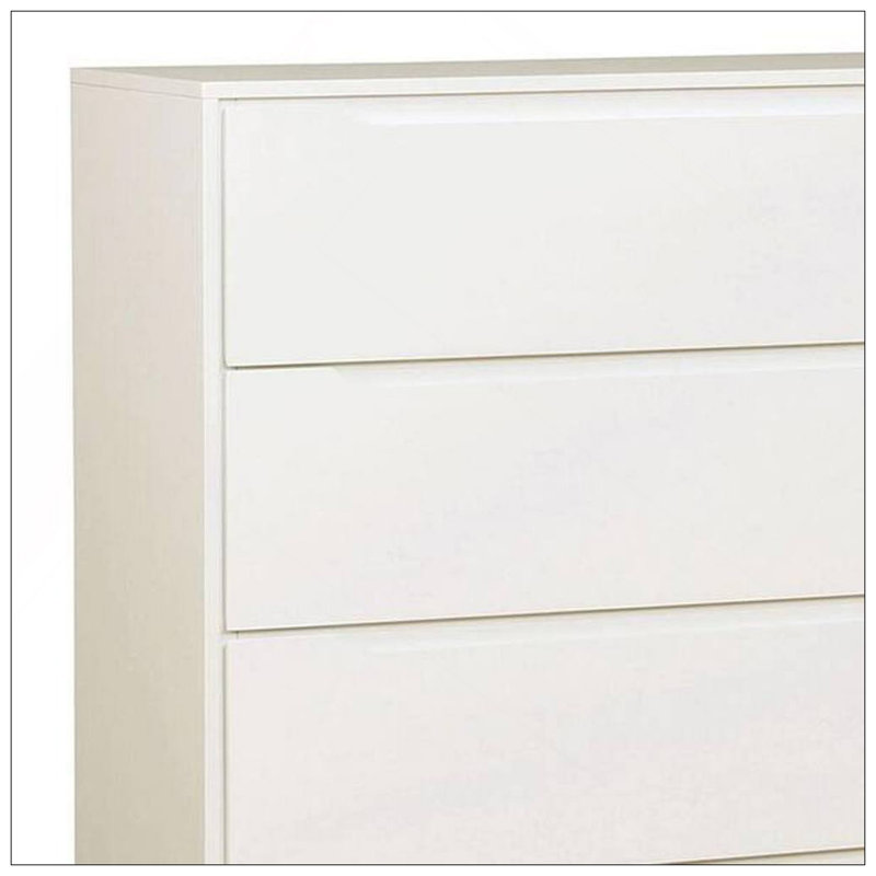 Commode moderne moderne Mid-Century, Blanc