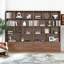 Bibliothèque haute avec 10 cubes et 3 portes