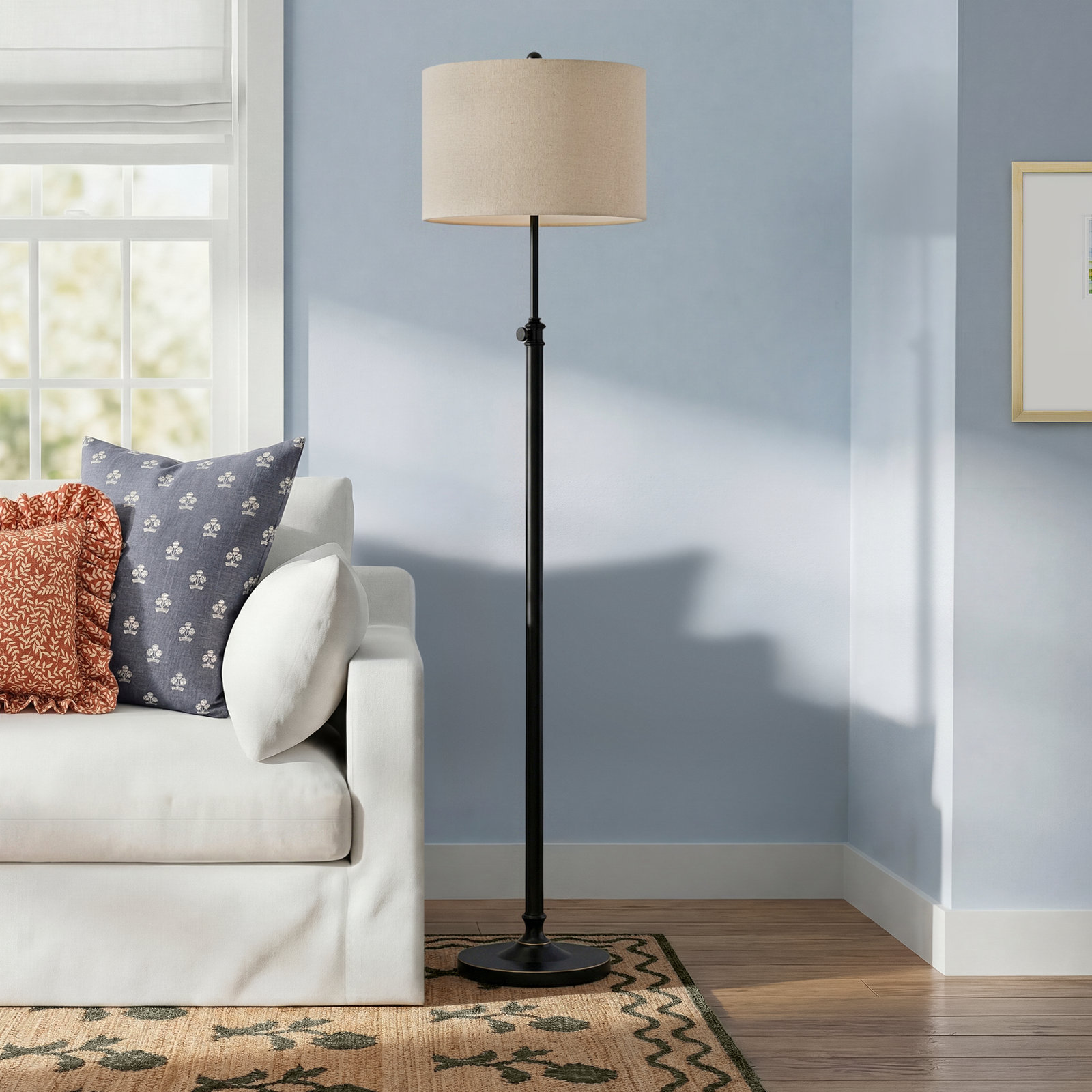 Elita 65.5'' Floor Lamp, Antique Bronze