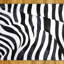 Tapis rectangulaire unique en peau de vache Swynford-99466332