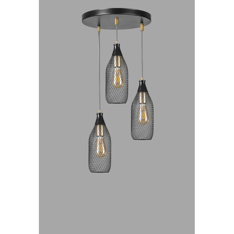 Chandle Chandelier, Black