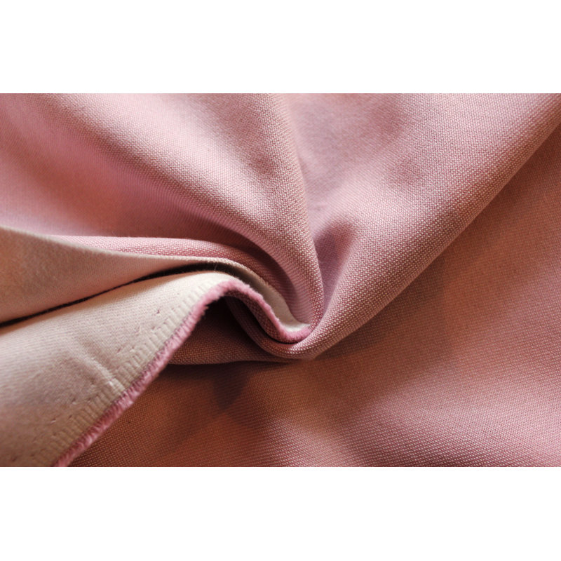 Uni Collection Room Darkening Curtain, 142cm Width x 295cm Drop, Pink