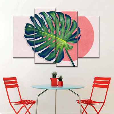 4 pièces Monstera Paradise