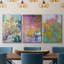 «Rise And Bloom», reproduction sur toile 3 pièces-91891794-91891795
