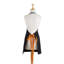 Tablier d'Halloween sans motif bavoir