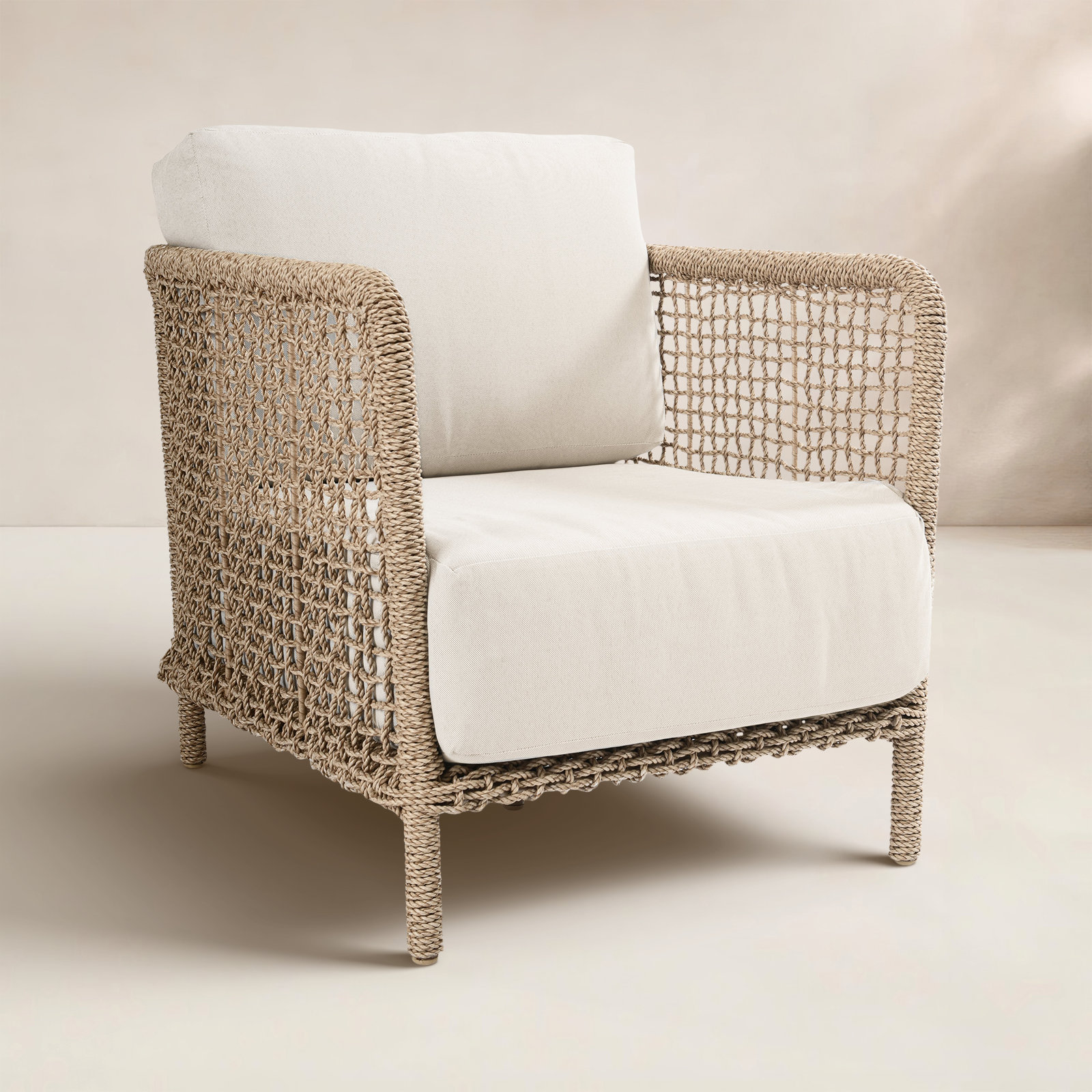 Vivien Outdoor Accent Chair Natural