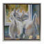 Cadre flottant cinq chiens d'observation de cinq heures, design par Mary Sparrow-2115300146-2115300145