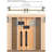 Brisa 72'' Aluminum Screen Doors-326323348-326323339