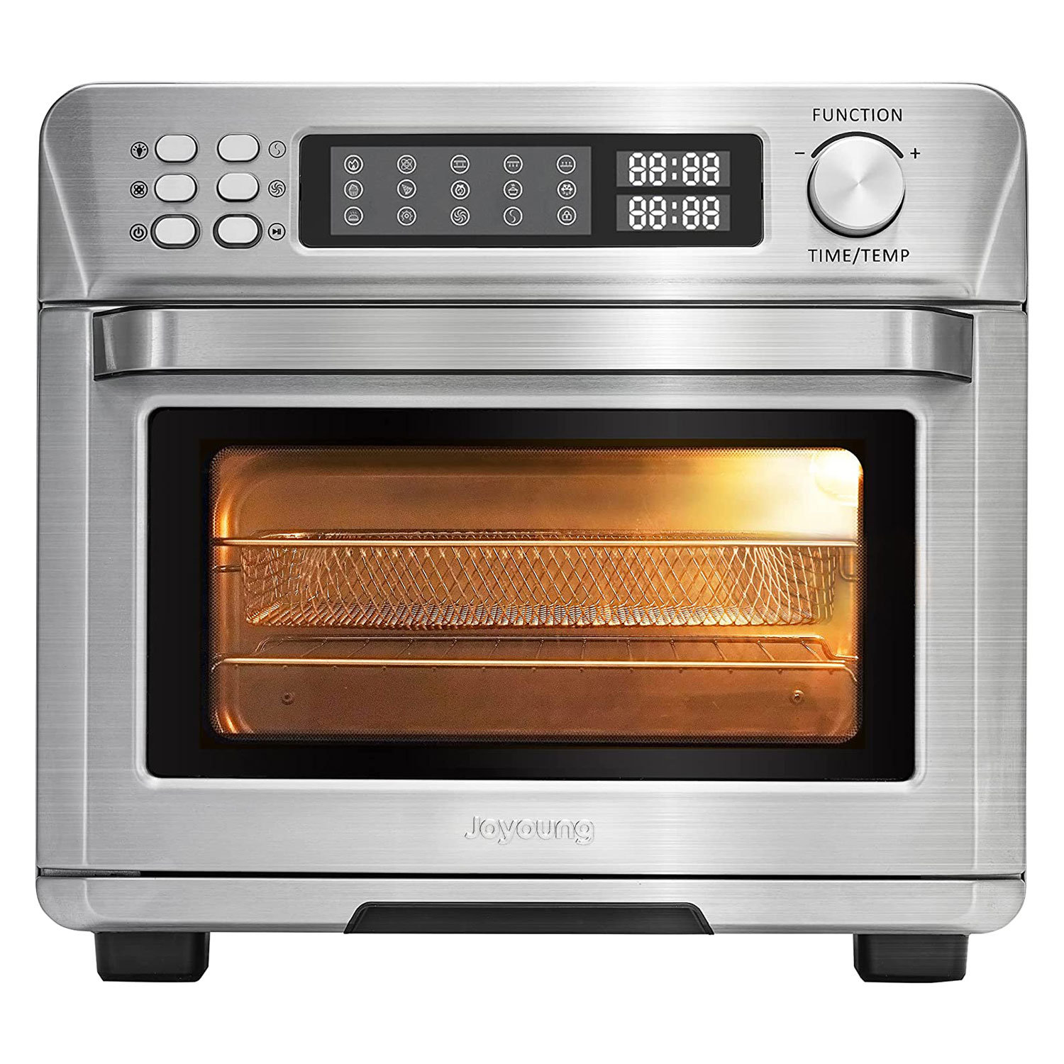 Toaster Oven Air Fryer Combo,10-in-1,10 Touch Screen Presets,25QT