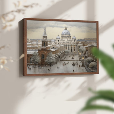 Chirstmas Art-CCCXXXV -Framed Print - Restickable