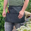 No Holiday Leather Cotton Wasist Apron-111901236