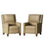 Ensemble de deux fauteuils inclinables manuels Sondrio-2095131426