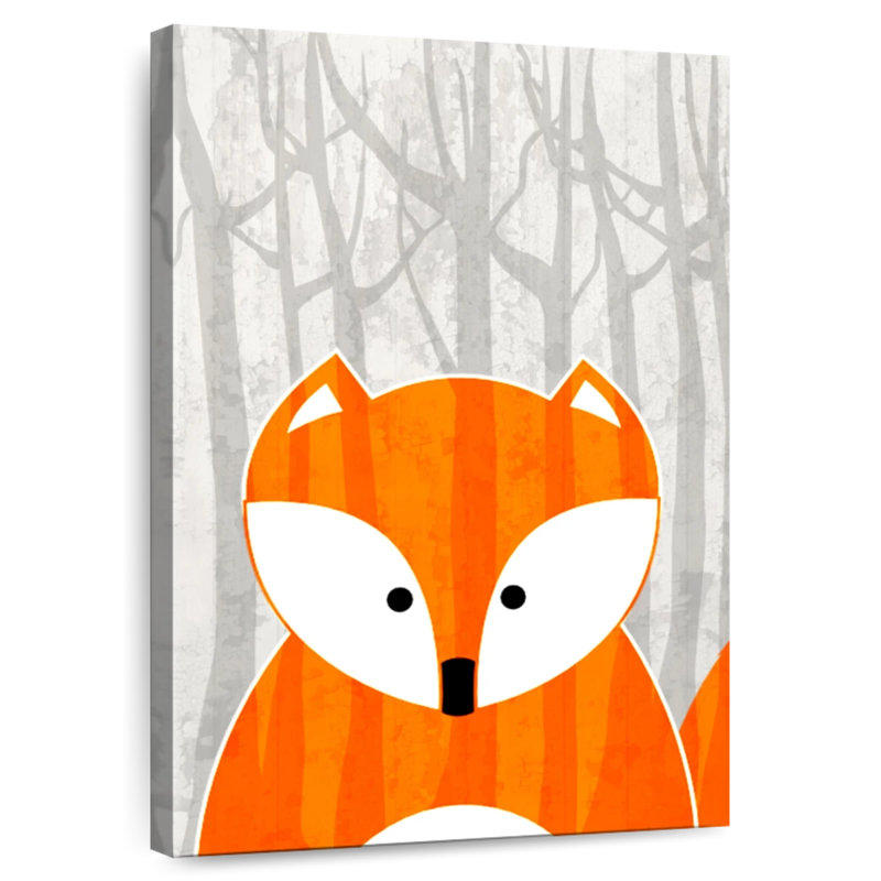 Brampt Woodland Fox, 39" H x 26" W