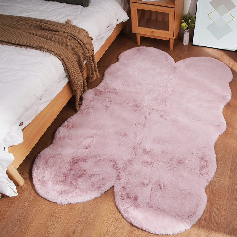 Novelty Taevon Area Rug with Non-Slip Backing