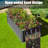 Galvanized Raised Garden Bed, Outdoor Planter Garden Boxes Large Metal Planter Box For Gardening Vegetables Fruits Flowers-821661336-821661339