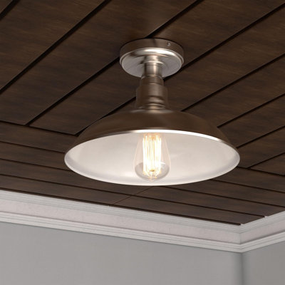 Semi Flush Mount Light (Bulb Not Included)