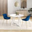Ensemble de salle à manger avec table à tréteaux et chaises d'appoint Avant-963292347
