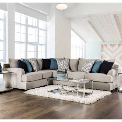 Araujo Left Hand Facing Upholstered Sectional