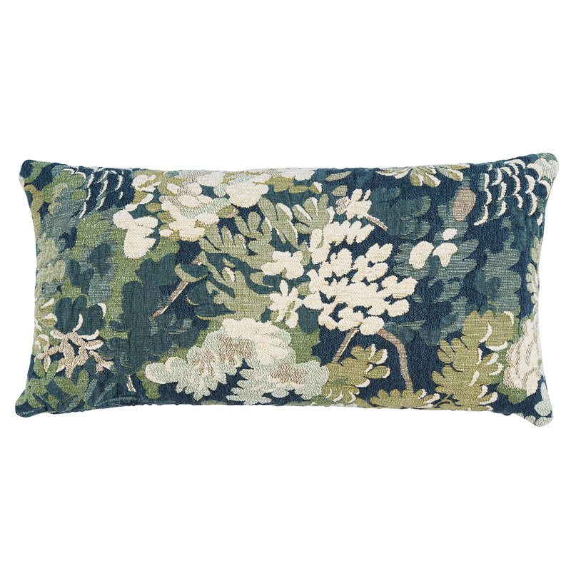Coussin Verdure, H 12 po x l 24 po, Vert, Rectangulaire