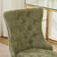 Chaise de bureau moderne rembourrée capitonnée avec base en métal et chaise de bureau réglable-258777109-258777110