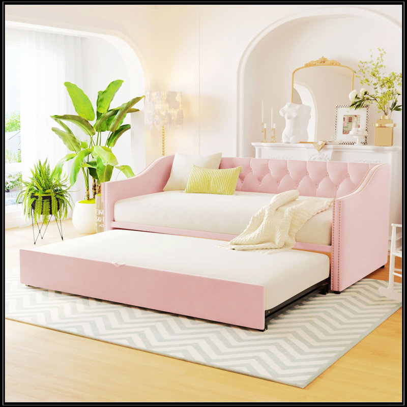 Lit de jour simple tapissier