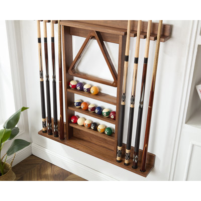 Billiard Wall Rack by HB Home