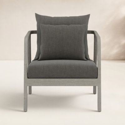 Layne Teak Outdoor Lounge Chair