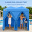 Portable Pop-Up Privacy Tent for 2 – Ideal for Camping, Beach, & Outdoor Shower-125078986