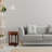 Solid + Manufactured Wood Oval End Table in Chocolate Cherry