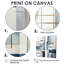 Coleon - art mural moderne blanc-114717911-114717912-114717913