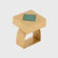 Deco Cube Napkin Rings-378645861