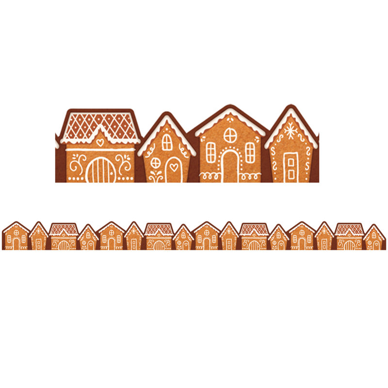Bordures découpées à la main Gingerbread