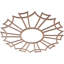 Médaillon de plafond en bois Augustus-63412119-63412092