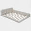 Grand lit plateforme tapissier en polyuréthane-677561860