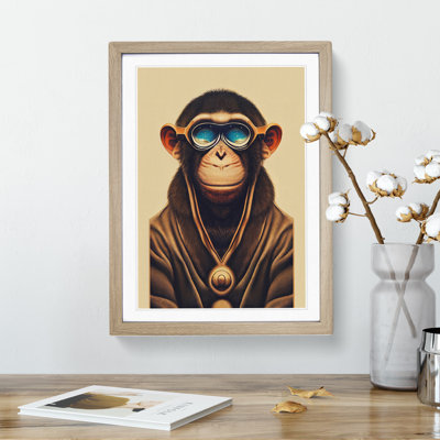 Cool Monkey - Single Picture Frame Print