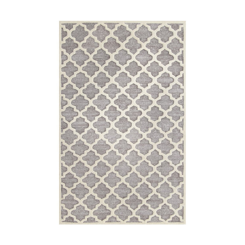 Precious Hand Tufted Performance Geometric Rug, Rectangle 8' x 10'