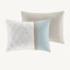 Luxurious King Bedding Sets With Hypoallergenic Polyester, Modern Seafoam Design For Home