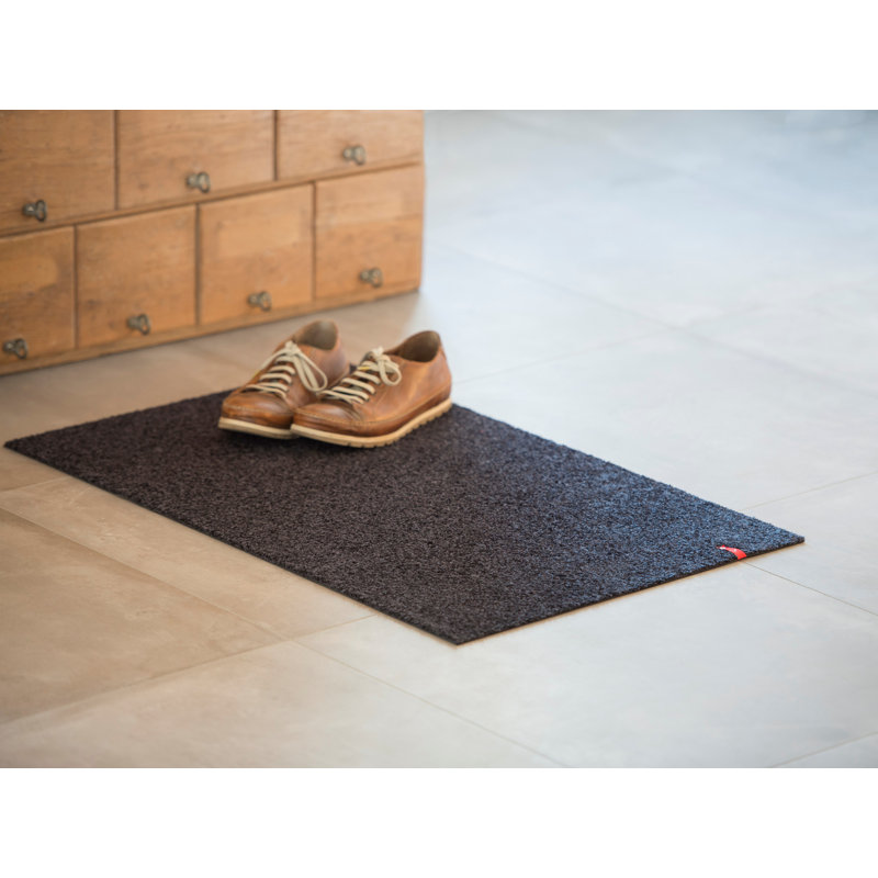 Bravo Doormat, 0.9cm H x 127cm W x 77cm D, Dark Grey