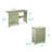 Folding Sewing Table Multi-Function Craft Table and Side Table-108201514