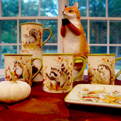 Woodland Critters 3-D Fox Teapot
