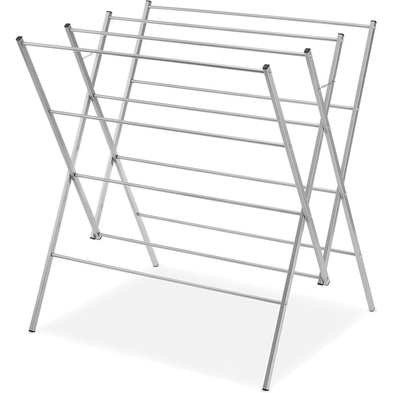 Metal Foldable X-Frame Drying Rack