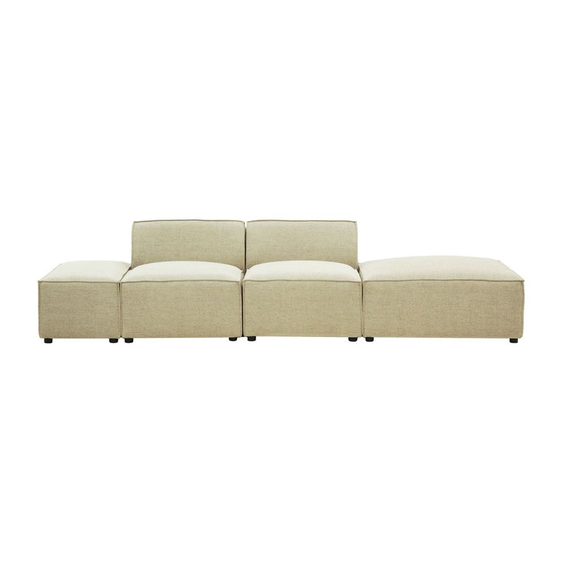 Renice 4 Seater Sofa, Cream