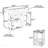Kitchen Island With Drop Leaf And 2 Seatings, Kitchen Table Set With Storage Cabinet, Drawers, Door Shelves And Power Outlet-1947286685