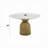 Kala Round Dining Table W/marble Top