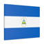 «Nicaragua Country Flag» sur toile-538469130