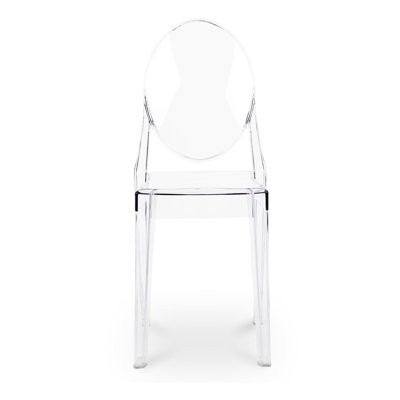  Crystal Dining Chair, Clear