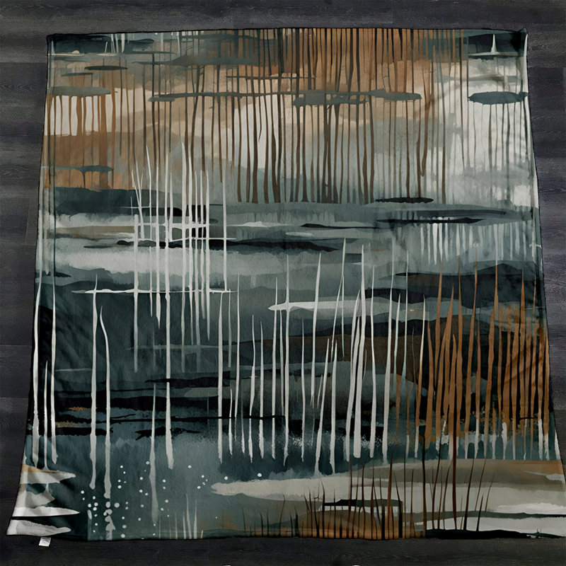 Throw Blanket, 51" W x 60" L