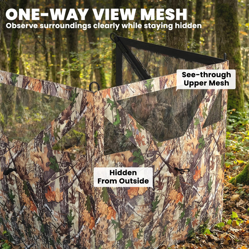 Abri de camping de chasse, abri intime instantané de style Hub, idéal pour la chasse à la faune